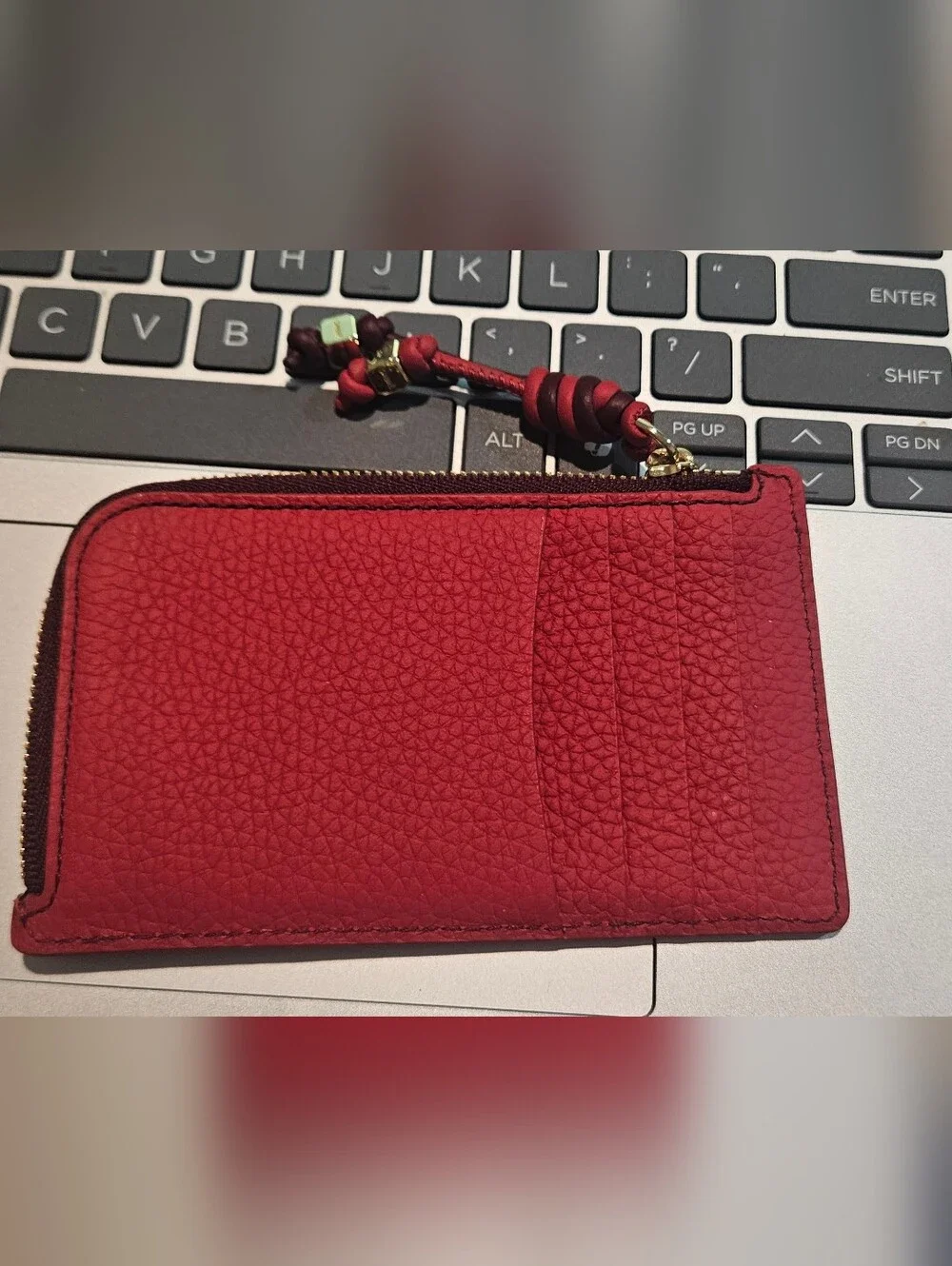 NWOT Maison De Sabre Zip Card Holder Case Limited Edition